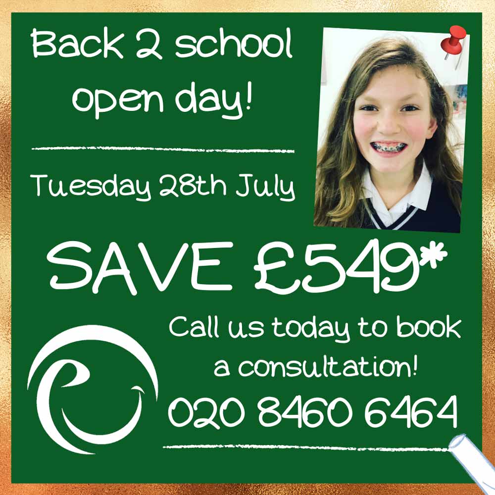 Braces Promotions Discounts Special Offers For Students London July 2020 by Premier Orthodontics